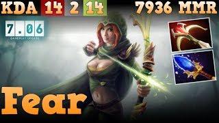 Dota 2 Classic Windranger in the patch 7.06 by Fear.