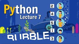 7. Bubble Sort in Python via Animation | Class 12  Board Exam