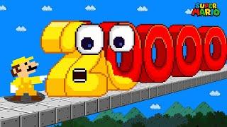Wonderland: what if Mario Wrong Color escape GIANT 2000 Maze Level Up | BIG NUMBERS