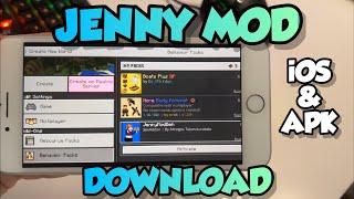 How To Download Jenny Mod Minecraft PE iOS & Android!