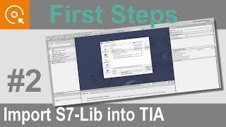 Importing a S7-library into the TIA-Portal [INSEVIS Video-Tutorials]