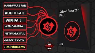 Fix all Driver Problems in just one click|Driver Booster PRO |MISSING DRIVERS|Windows 7,8,10 ENGLISH