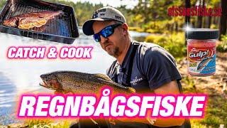 Regnbågsfiske på Hökensås | Catch & Cook