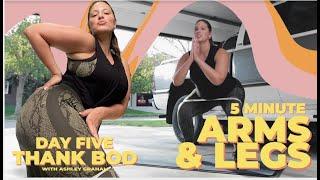 Thank Bod Challenge With Ashley Graham | Day 5 Band Workout Finale!