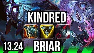 KINDRED vs BRIAR (JNG) | 11/0/6, Legendary, 400+ games | NA Grandmaster | 13.24
