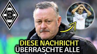 Heutige Nachrichten: Überraschung enthüllt! Nachrichten Vom Borussia Mönchengladbach