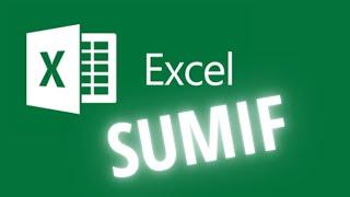 SUMIF | Microsoft Excel | TUTORIAL