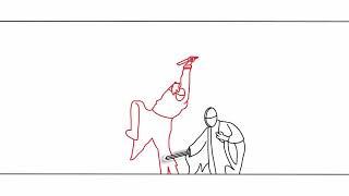 Sword Fight with the Security Guard on Patrol #animation #shots #entertainment #film