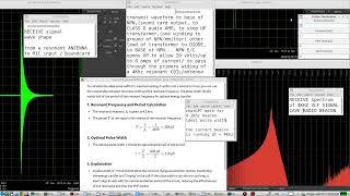 DiY sound card VLF Beacon by HIGH Q, resonant Transmit antenna - Pulse Generator ping to CLASS D amp