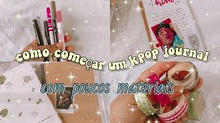 COMO COMEÇAR UM KPOP JOURNAL + DICAS | Mari Matias