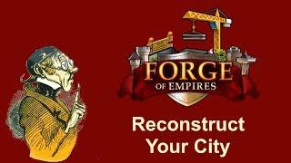 FoEhints: (Sept. 4th 2018) Reconstruct Your City in Forge of Empires