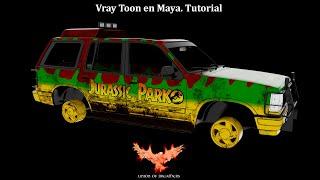 V-ray Toon en Maya. V-ray Toon in Maya. Tutorial