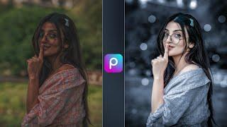 PicsArt dark & Bokeh effect photo editing | PicsArt photo editing | Photo editing