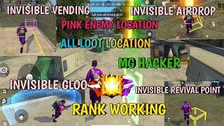 PINK LOCATION INVISIBLE AIRDROP+GLOO+VENDING+REVIVAL POINT ALL LOOT LOCATION CONFIG