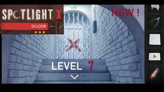 Spotlight X  Room Escape  Shadow  level 7  walkthrough.