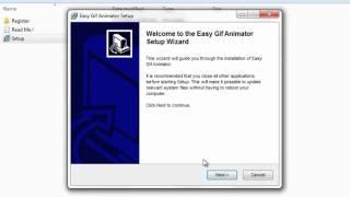 How To Make GIFs Animation Part 1 Installing Easy GIF Animator Pro And Cracking It