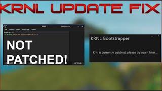 How to fix "Krnl is patched" permanently & empty response!