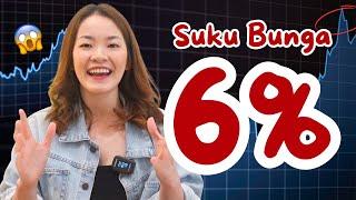 Suku Bunga BI NAIK Ke 6% ini STRATEGI INVESTASI-nya!