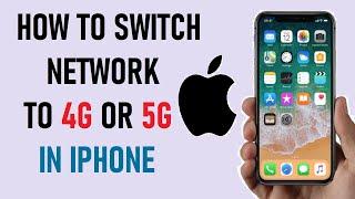 How to switch any iPhone from 3G to 4G or 5G networks