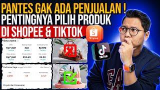 PANTES GAK ADA PENJUALAN, PENTINGNYA MEMILIH PRODUK UNTUK DI REVIEW DI SHOPEE & TIKTOK AFFILIATE