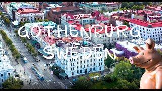 Gothenburg Sweden by Drone 4K - 400 Years Anniversary