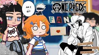 One Piece GENDERBEND Pre-time Skip StrawhatsFAN LETTER reacts Gacha Reaction Video