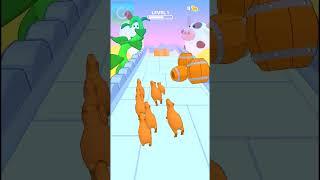 Capybara Rush Level 1 - Gameplay Walkthrough Android, iOS Best Games #shortvideo #instagameplay