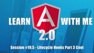 Angular 2 (Angular 4) - Lifecycle Hooks