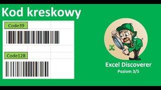 Excel - Kod kreskowy w Excelu - porada 331