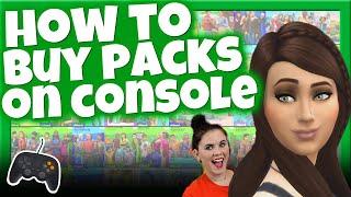  HOW TO DOWNLOAD PACKS ON CONSOLE ‍️ The Sims 4 Console (Xbox and PlayStation) | Chani_ZA