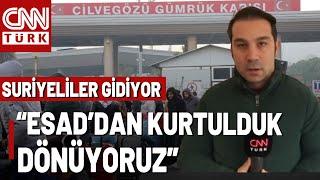 "Esad Kaçtı, Geri Dönüyoruz" Suriyeli Sığınmacılar Dönüş Yolunda!