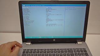 How to enter BIOS (HP 250 G6 laptop, F10 key)