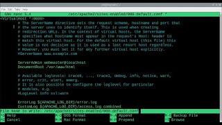 Change Apache Default http Port to 8080 - Raspberry Pi