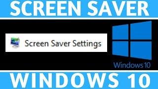 How to Change Screen Saver Settings - Windows 10 Screensaver Tutorial