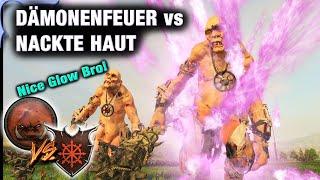 Wie schnell brennt Fleisch? Chaosdämonen VS Grünhäute - Total War: Warhammer 3 MP