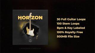 2022 Guitar Sample Pack | Royalty Free Guitar Loop Pack | Horizon Demo