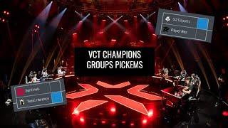 Valorant Champions Groups Pickems