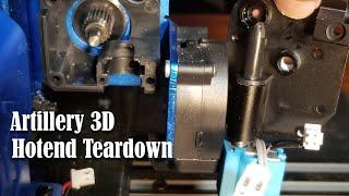 Artillery 3D Hotend Teardown and Reassembly