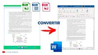 Como CONVERTIR una IMAGEN a TEXTO EDITABLE en Word de manera rápida y GRATIS.