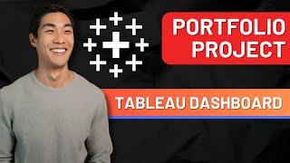 TABLEAU PORTFOLIO PROJECT | End-To-End Data Visualization Project | Advanced Parameters and Filters