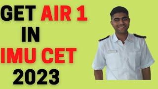 IMU CET 2023 GET AIR 1 | MERCHANT NAVY | THE MARINE WHALES