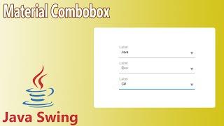 Java Swing - Custom Material Combobox