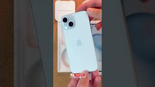 iPhone 15 kék kicsomagolás - iPhone 15 blue unboxing #rentech #unboxing #apple #iphone15