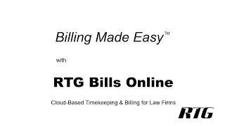 RTG Bills Online