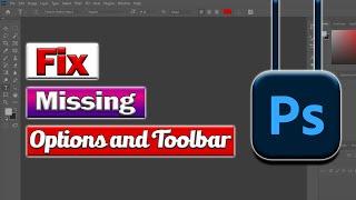 Photoshop Toolbar Missing | Reset Tools and Workspace in Photoshop