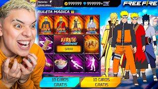 ¡COMPRE LA SKIN DE NARUTO X FREE FIRE Y ES PERFECTA!!!   * MUCHO DINERO *  