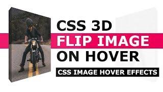 CSS Image Hover Effects - 3D Flipping Image Hover Effect Using Html and CSS