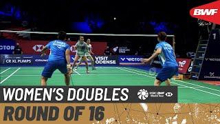 VICTOR Denmark Open 2021 | Polii/Rahayu (INA) [4] vs Fruergaard/Thygesen (DEN) | Round of 16