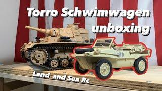 Rc Torro 1:16 VW Schwimmwagen Unboxing