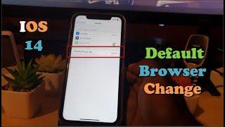 iOS 14 Default Browser Change